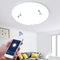 48W Smart WiFi Ceiling Lamp Voice Control Remote Dimmable LED Ceiling Lights Memory Function Bedroom Home Ceiling Light 85V-265V