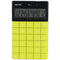 Deli 1589 Premium Tablet Calculator - Yellow