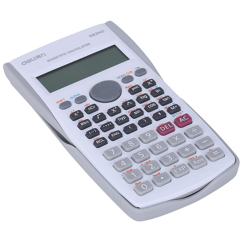 Deli D82MS Premium Scientific Calculator - White