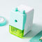 Deli Premium Simple Pencil Sharpener - Green