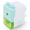 Deli Premium Simple Pencil Sharpener - Green