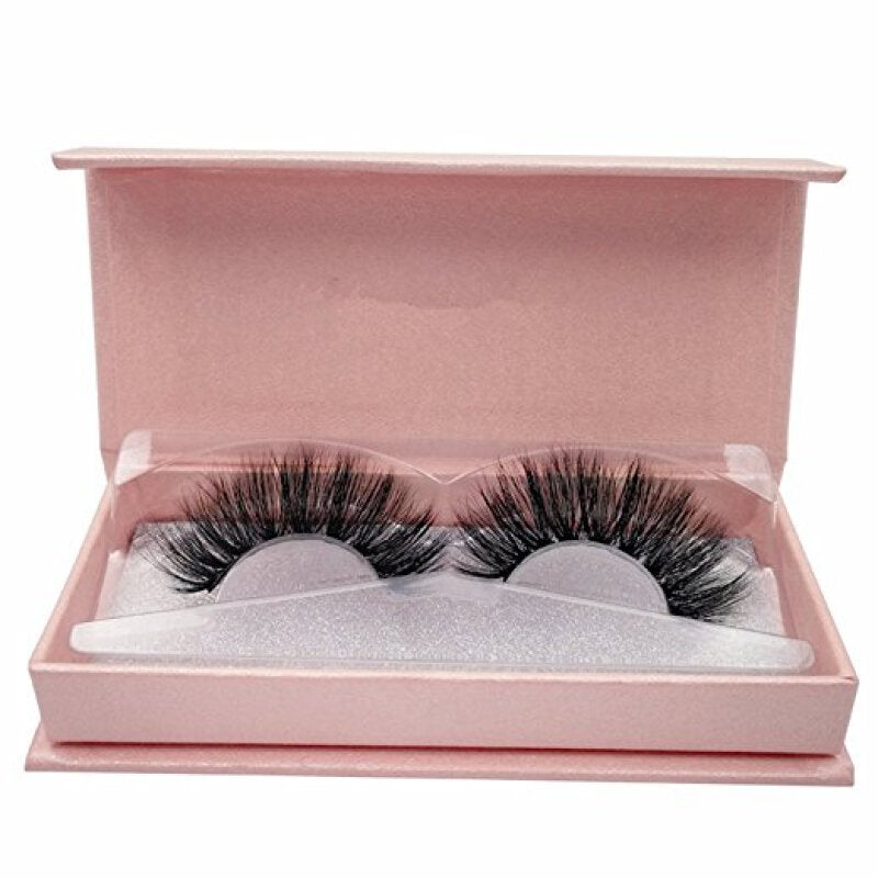 Diow 3D Fake Curling Mink Eyelashes - Black