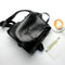 Dirirab Modern Leather Female Backpack - Black