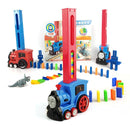 Domino Building Blocks Train - Red