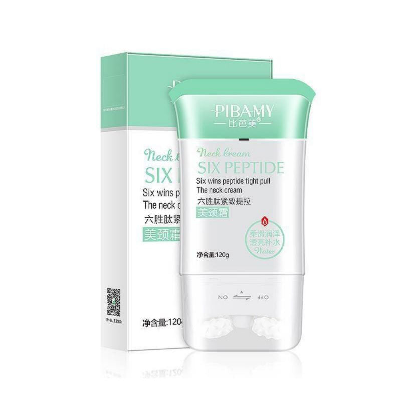 Double Roller V-Shaped Neck Firming Cream - Green