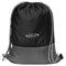 Drawstring Gym & Sport Bag - Black & Grey