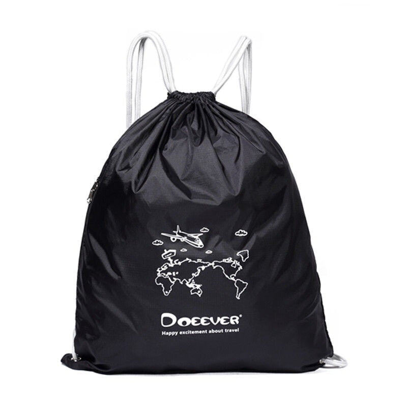 Drawstring Sports Bag / Training Bag - Black