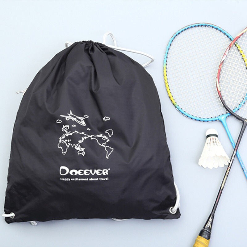 Drawstring Sports Bag / Training Bag - Black