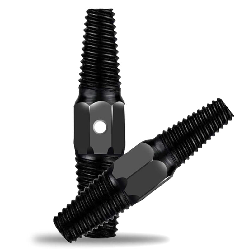 Dual-use Damaged Screw Extractor - Black