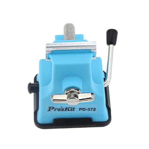 Pro'sKit PD-372 Mini Vise Bench Working Table Vice Bench for DIY Jewelry Craft Mould Fixed Repair Tool (Jaw opening 25mm)