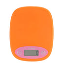 Mini Electronic Balance Professional Digital Pocket Scale Kitchen Scale Food Weighing Tool Orange/White