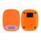 Mini Electronic Balance Professional Digital Pocket Scale Kitchen Scale Food Weighing Tool Orange/White