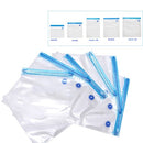 5pcs/set Vacuum Storage Bags Transparent Space Saver Seal Bag for Food Comforters Pillows