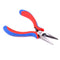 3pcs 4.5" Pliers Set Jewelry Pliers Mini Pliers DIY Jewelry Tool Set Ball Link Pliers Diagonal Pliers Long Nose Pliers