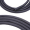 11pcs Universal Auto Car Door Seal Kit Adhesive Soundproof Strip Weather Stripping Wind Noise Reduction Kit Weather Draft Seal Strip