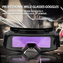 Auto Darkening Welding Mask Welding Cap for TIG MIG MMA Professional Weld Glasses Goggles