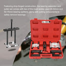 12pcs Bearing Separator Set Bearing Removal Tool Set Bar-Type Splitter Gear Puller Fly Wheel Tool Kit 35-50mm 50-75mm