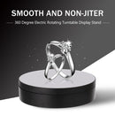 360 Degree Electric Rotating Turntable Display Stand for Photography Video Shooting Props Jewelry Display Turntable