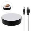 360 Degree Electric Rotating Turntable Display Stand for Photography Video Shooting Props Jewelry Display Turntable