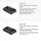 2 Channel BT5.0 Amplifier Class D Hi-Fi Stereo Audio Amplifier Digital Power Amplifier Receiver 100W+100W Car Sound Amplifiers