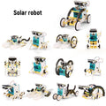 13 in 1 Solar Robot DIY Children Intelligence Solar Toy Solar Handmade Toy Set STEM Science Toy Solar Energy Building Block Puzzle