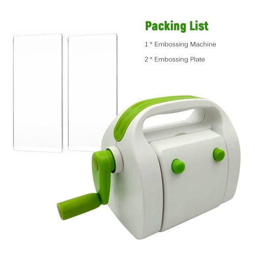 Hand-Cranking Die Cutting Embossing Machine Paper Card Cutter Embosser Scrapbooking DIY Tool