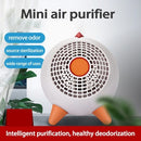 Mini Air Purifier Small Portable Desktop Ultraviolet Ozone Double Sterilization Sterilizer Household Room Disinfection Deodorization Deodorizer