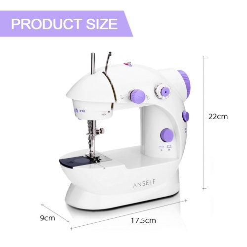 Mini Portable Handheld Sewing Machines Household Multifunctional Clothes Fabrics Electric Sewing Machine