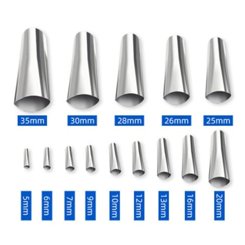 14pcs Caulking Finisher Stainless Steel Glue Nozzle Sealant Caulk Nozzle Glue Remover Scraper Finishing Tools for Kitchen Bathroom Window