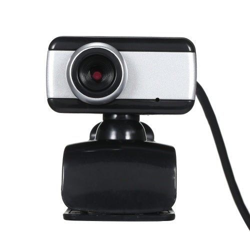 Web Camera PC Laptop Computer Desktop Clip-On USB Webcam with Built-in Microphone