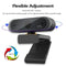 M9 1080P Portable Webcam Mini Computer Camera Anti-peeping Rotatable Camera for Broadcast Online Lesson Work Conference