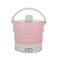 800ml Electric Kettle Silicone Foldable Portable Travel Camping Water Heating Boiler Tea Pot Heaters