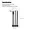 250ML Stainless Steel IR Sensor Touchless Waterproof Automatic Liquid Soap Dispenser for Kitchen Bathroom Home