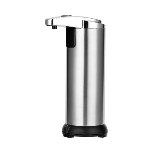 250ML Stainless Steel IR Sensor Touchless Waterproof Automatic Liquid Soap Dispenser for Kitchen Bathroom Home