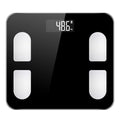 Smart Body Fat Scale 24 Body Indicators Wireless BT Digital Weighing Scale Body Analyzer Monitor Measuring Weight/Body Type/Body Age/BMI/Body Fat Rate/Skeletal Muscle/Bone Mass Black