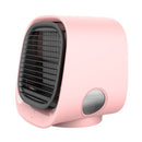 Mini Desktop Air Conditioner Anionic Air Conditioner Fan Air Purification Humidification Mini Cooling Fan USB Multifunctional Cooler Green M201