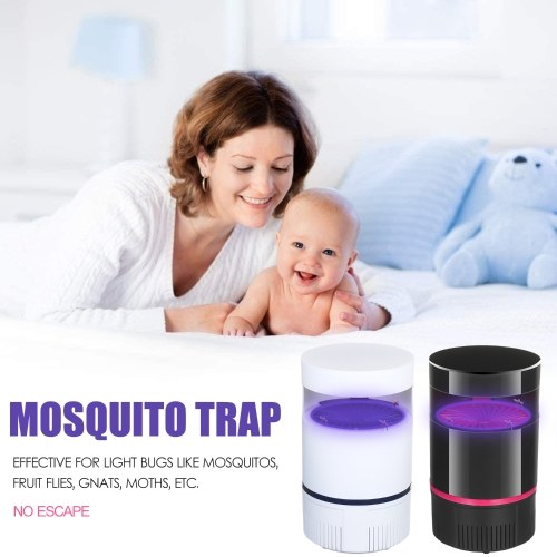 USB Mosquito Trap Safe Suction-Type Bugs Killer Quiet Plug&Use Indoor Insect Trap