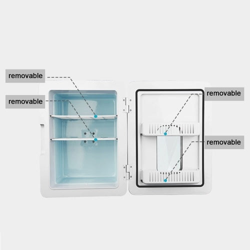 ثلاجة صغيرة عالمية 12 فولت، ثلاجة محمولة للسيارة، سخان طعام، ثلاجة 10 لتر
