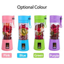 380ml USB Electric Charging Juice Cup Portable Multifunctional Home Fruit Blender Juicer