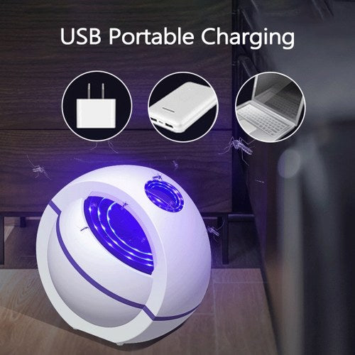 USB Mosquito Killing Lamp Household Suction Type Photocatalyst LED Mosquito Killer Electric Insect Killer Flies Trap Light Anti Mosquito Lamp