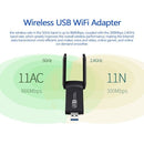 Wireless USB WiFi Adapter 1200Mbps Lan USB Ethernet 2.4G 5G Dual Band WiFi Network Card WiFi Dongle