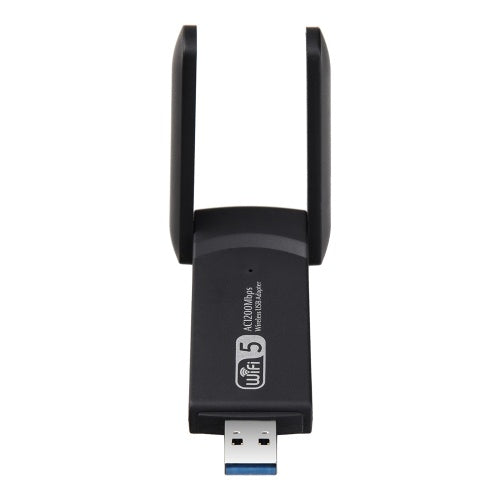 محول واي فاي USB لاسلكي 1200 ميجا بت في الثانية Lan USB Ethernet 2.4G 5G بطاقة شبكة WiFi مزدوجة النطاق WiFi Dongle