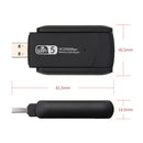 Wireless USB WiFi Adapter 1200Mbps Lan USB Ethernet 2.4G 5G Dual Band WiFi Network Card WiFi Dongle