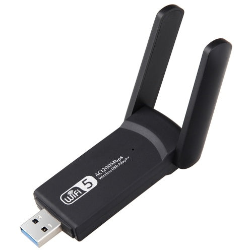 محول واي فاي USB لاسلكي 1200 ميجا بت في الثانية Lan USB Ethernet 2.4G 5G بطاقة شبكة WiFi مزدوجة النطاق WiFi Dongle