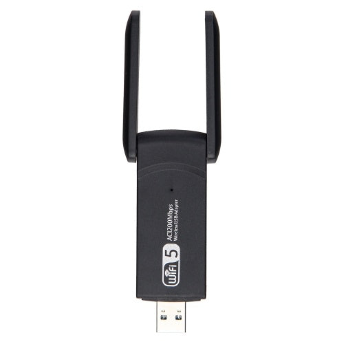 محول واي فاي USB لاسلكي 1200 ميجا بت في الثانية Lan USB Ethernet 2.4G 5G بطاقة شبكة WiFi مزدوجة النطاق WiFi Dongle