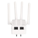 WiFi Booster 1200Mbps Dual Band 2.4GHz 5GHz WiFi Internet Signal Amplifier Wireless Repeater for Router with Four Antennas Two Interfaces