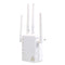 WiFi Booster 1200Mbps Dual Band 2.4GHz 5GHz WiFi Internet Signal Amplifier Wireless Repeater for Router with Four Antennas Two Interfaces