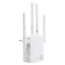 WiFi Booster 1200Mbps Dual Band 2.4GHz 5GHz WiFi Internet Signal Amplifier Wireless Repeater for Router with Four Antennas Two Interfaces