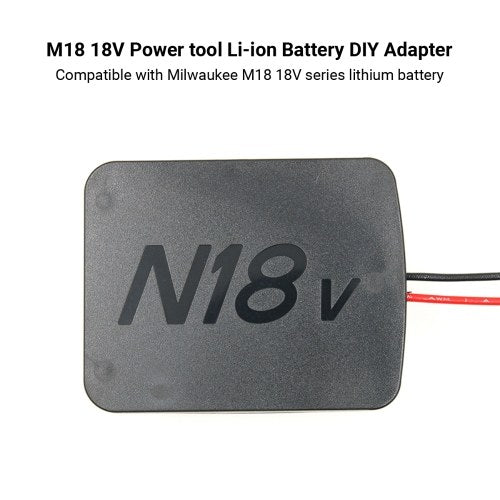 M18 18V Battery Converter Adapter Converter Compatible with Milwaukee M18 18V Series Lithium Battery M18 18V Power Tool Li-ion Battery DIY Adapter