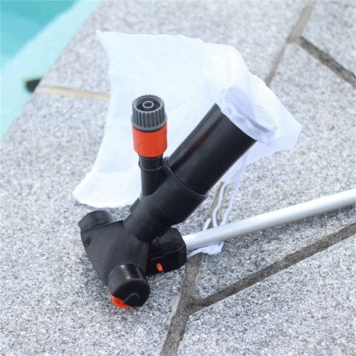 Portable vacuum jet pool cleaning tool Pool cleaning suction head